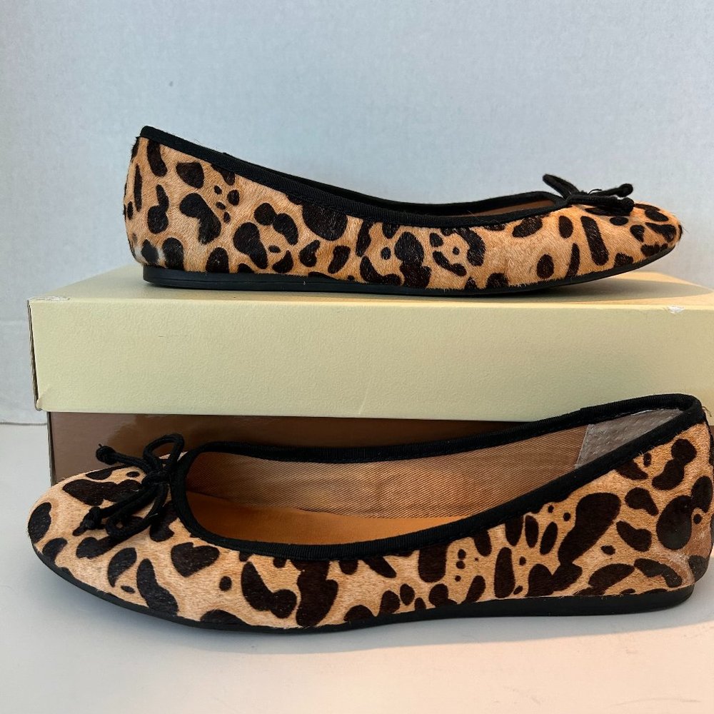 Franco Sarto Pony Hair Ballet Flat 8M